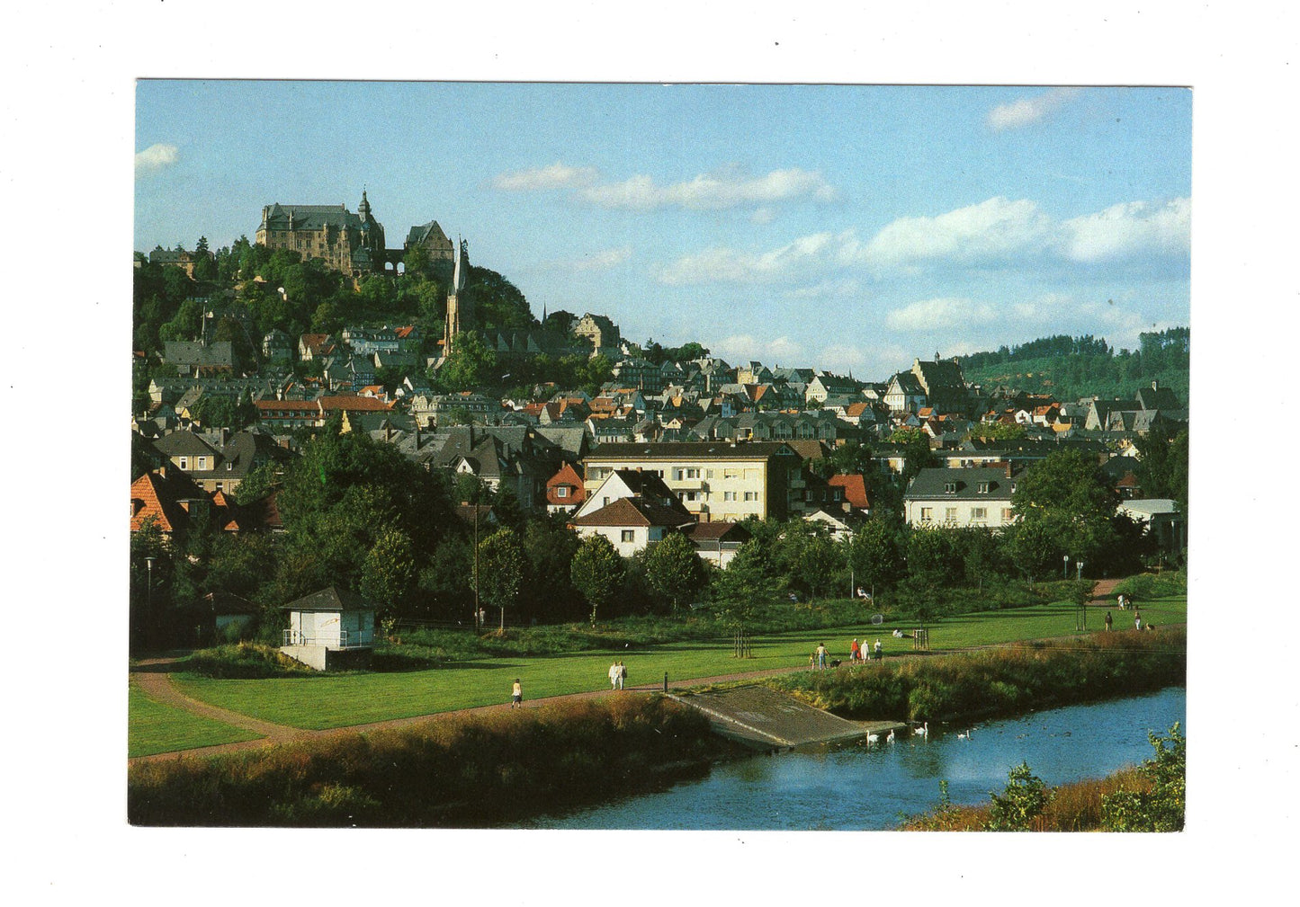 Ansichtskarte Marburg an der Lahn