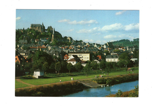 Ansichtskarte Marburg an der Lahn