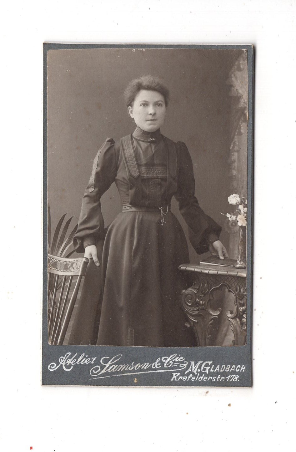 Fotografie Feine Dame - Mönchengladbach 1900er