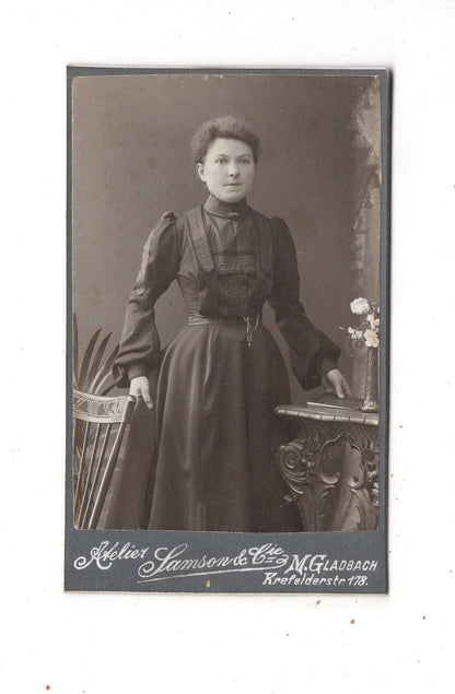 Fotografie Feine Dame - Mönchengladbach 1900er