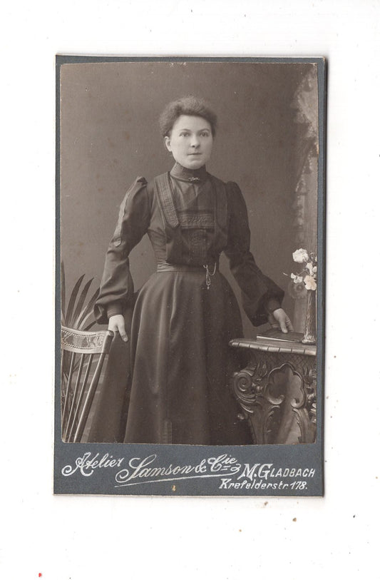 Fotografie Feine Dame - Mönchengladbach 1900er