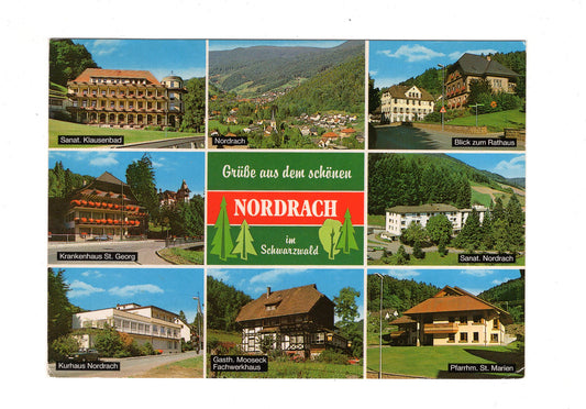 Ansichtskarte Nordrach im Schwarzwald / H1-52