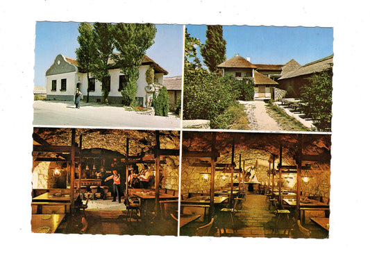 Ansichtskarte Zigeunergrube / Podersdorf am See / Burgenland / Österreich