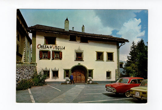 Ansichtskarte St. Moritz / Chesa Viglia / Schweiz