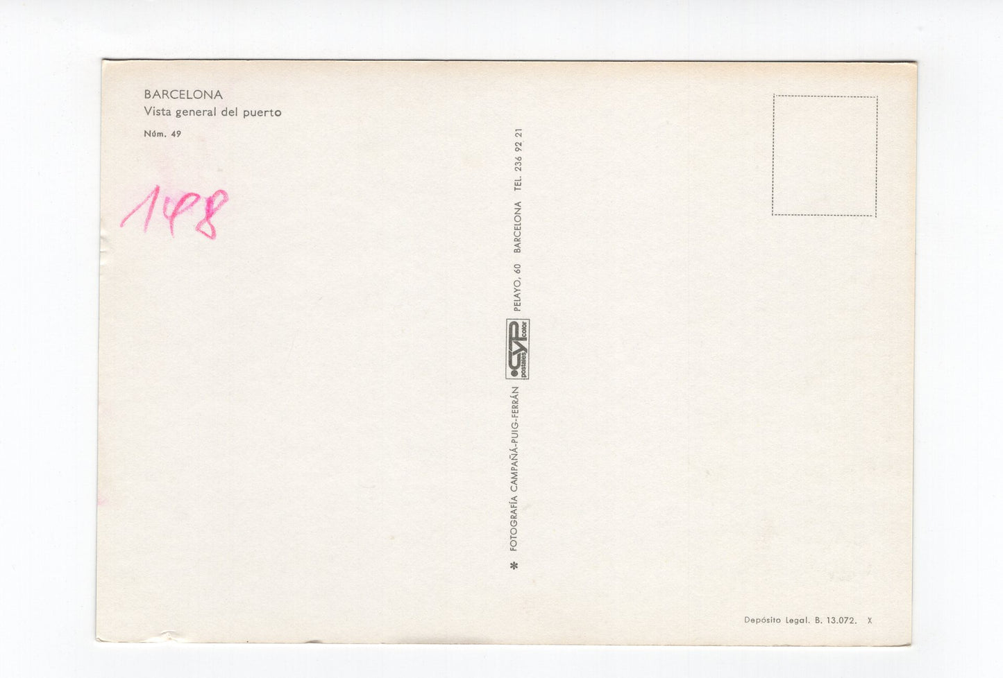 Ansichtskarte Barcelona / Spanien