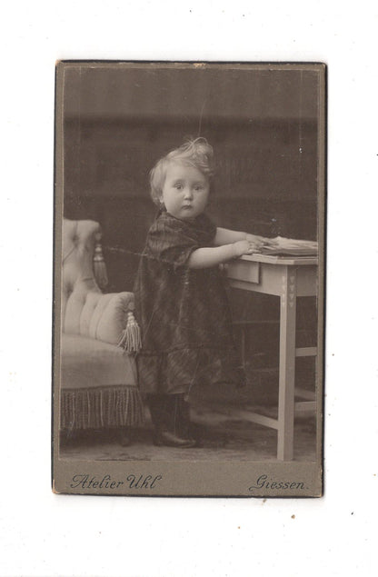 Fotografie Niedlicher kleiner Junge - Gießen 1900er