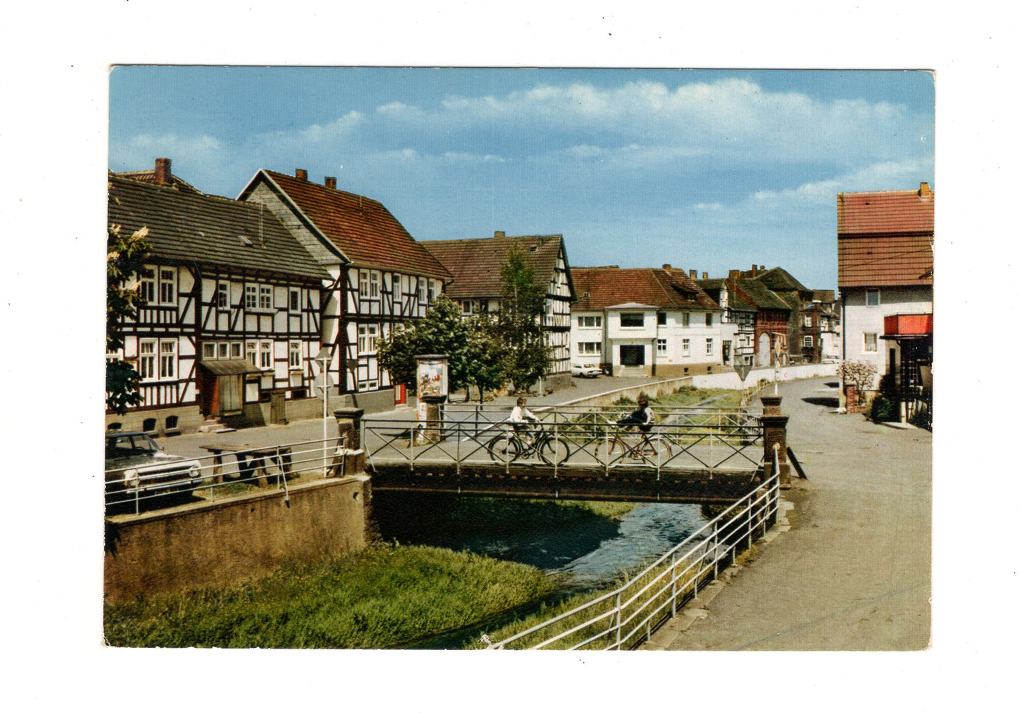 Ansichtskarte Frielendorf im Knüllgebirge / Partie an der Ohe