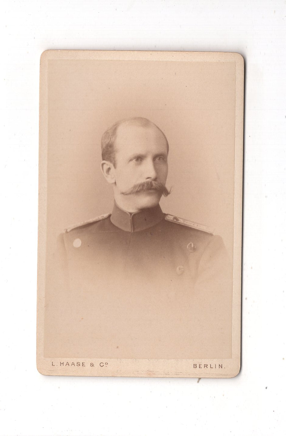 Fotografie Soldat - Berlin 1889 / CDV M1-03