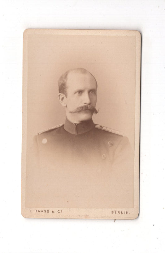 Fotografie Soldat - Berlin 1889 / CDV M1-03