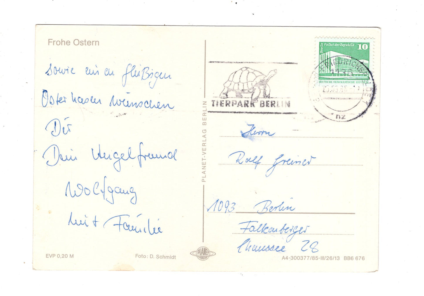 Ansichtskarte Feiertage / Frohe Ostern / L1-54