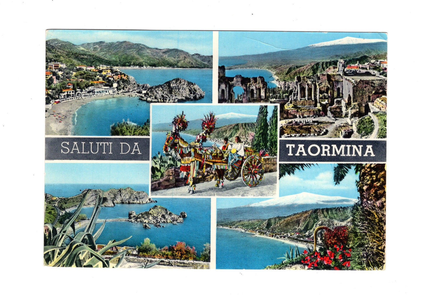 Ansichtskarte Taormina / Italien