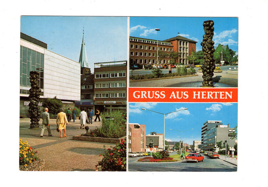 Ansichtskarte Gruß aus Herten / H1-69