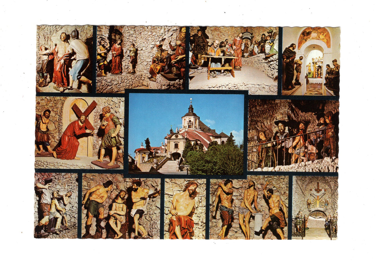 Ansichtskarte Eisenstadt-Oberberg / Kalvarienberg-Passionsweg / Burgenland / Österreich