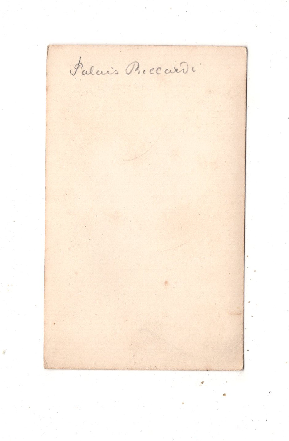 Fotografie Palazzo Medici Riccardi ? - Florenz / Italien 1870er