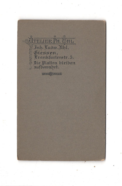 Fotografie Niedlicher kleiner Junge - Gießen 1900er