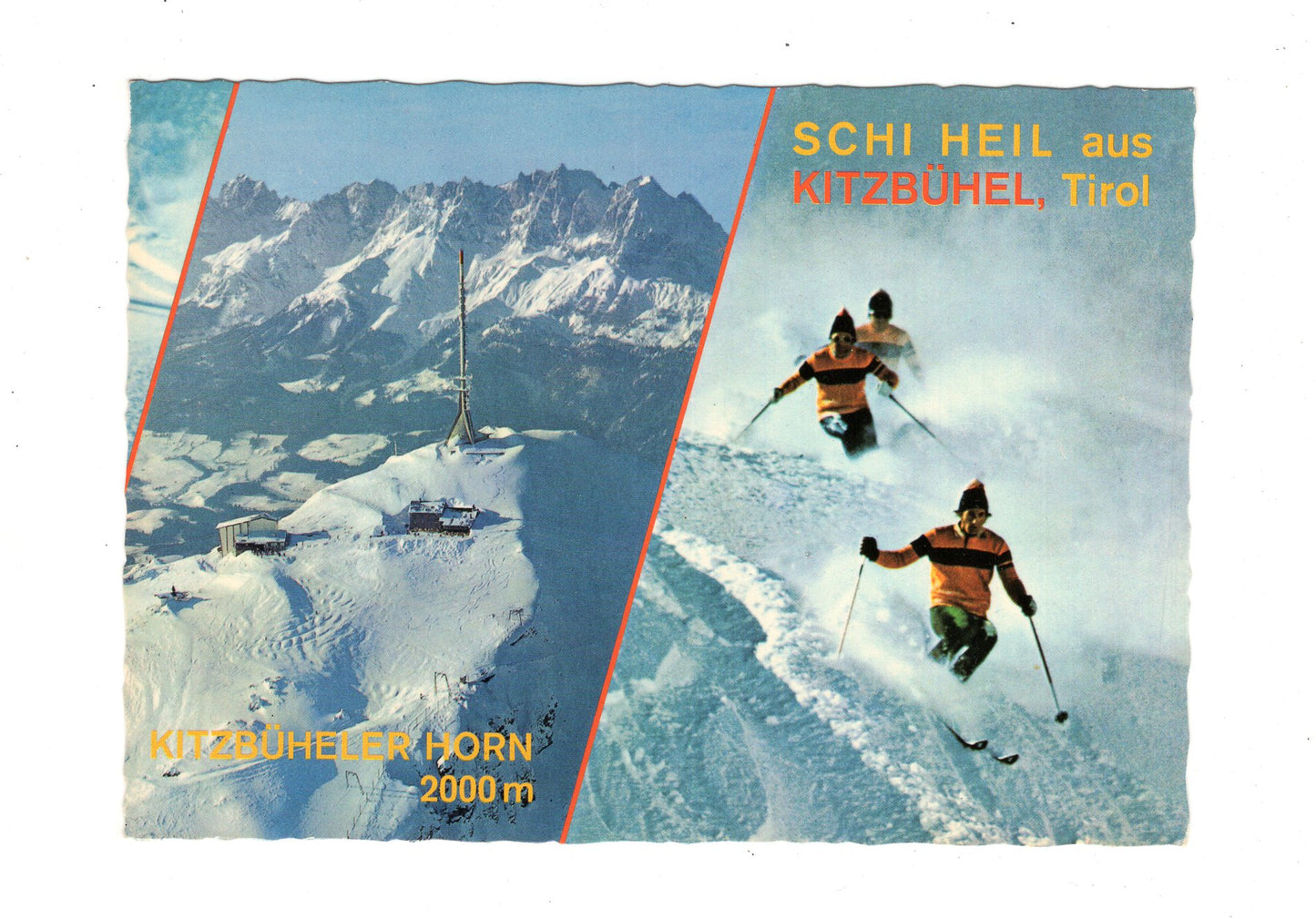 Ansichtskarte Kitzbühel / Kitzbüheler Horn / Tirol / Österreich