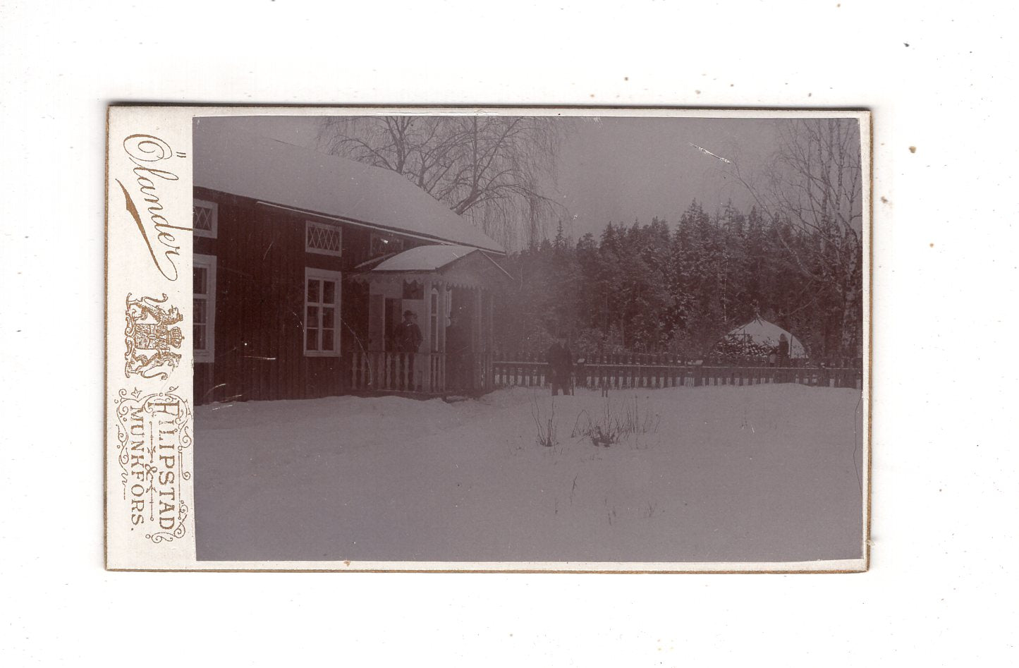 Fotografie Historische Gebäudeansicht / Wohnhaus - Filipstad & Munkfors 1900er
