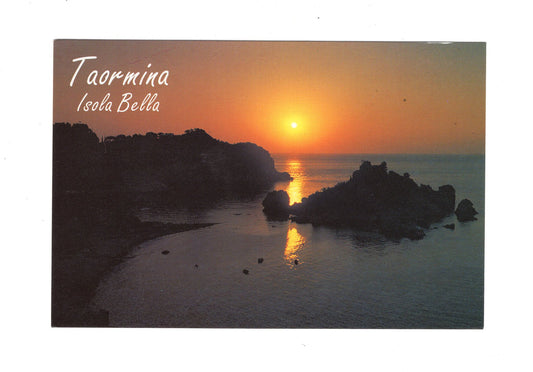 Ansichtskarte Taormina / Isola Bella / Italien