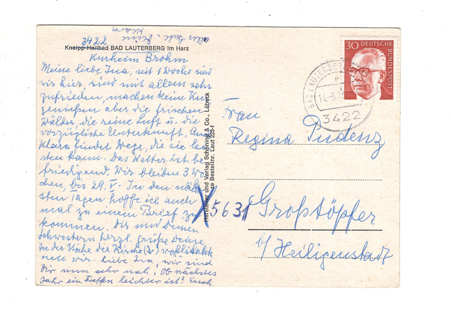 Ansichtskarte Bad Lauterberg im Harz / J1-63