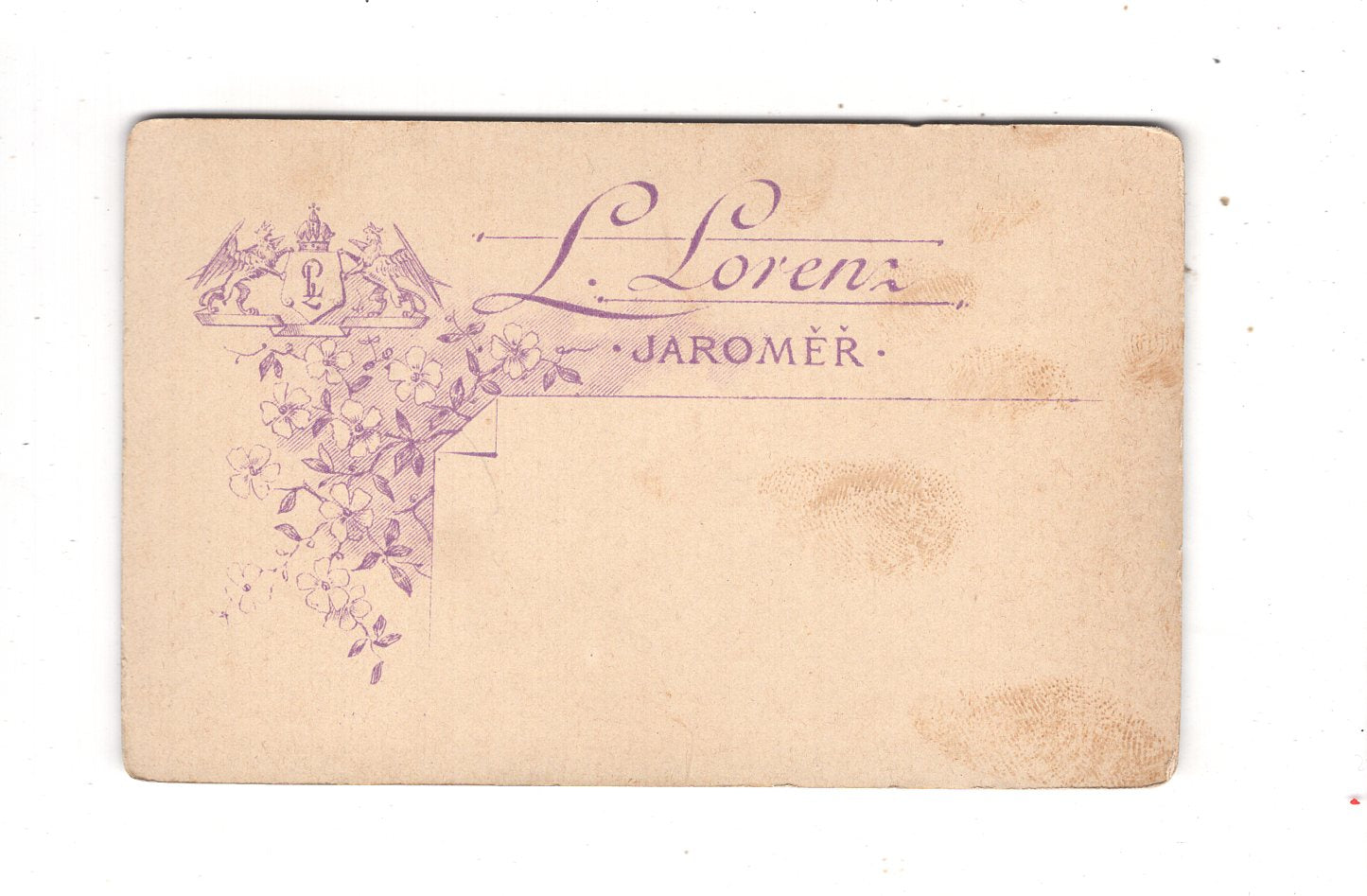 Fotografie Feine Dame - Jaromer um 1890