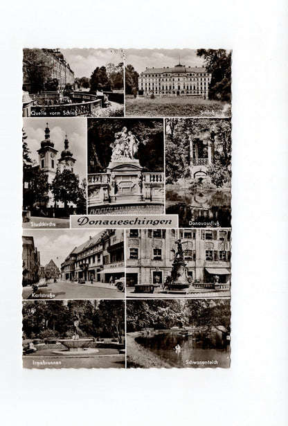 Ansichtskarte Donaueschingen