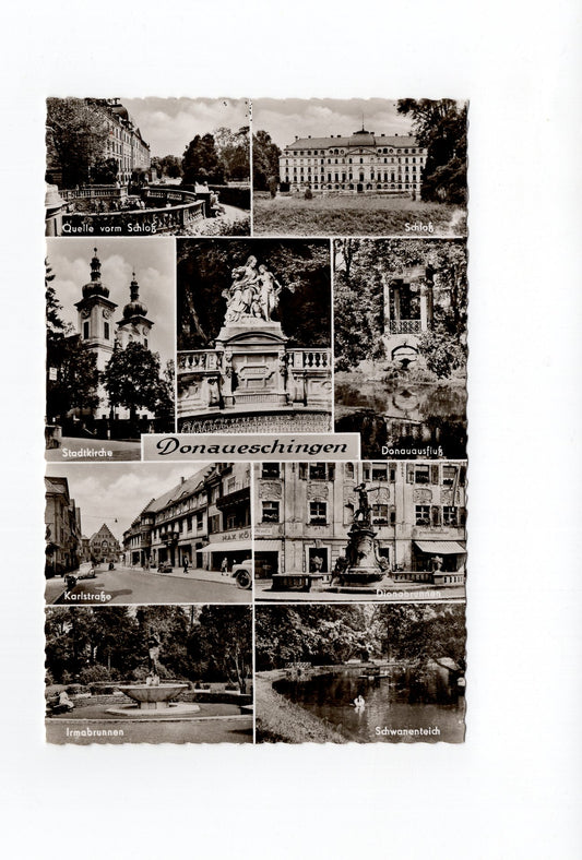 Ansichtskarte Donaueschingen