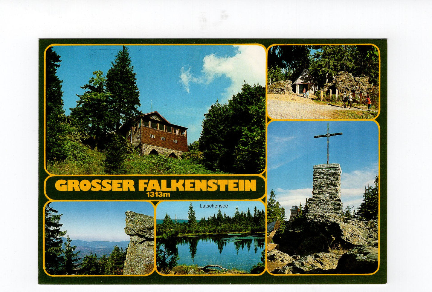 Ansichtskarte Großer Falkenstein / Latschensee +++