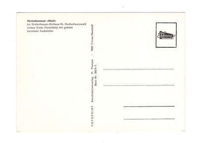 Ansichtskarte Heimatmuseum Hüsli bei Grafenhausen-Rothaus / H1-52