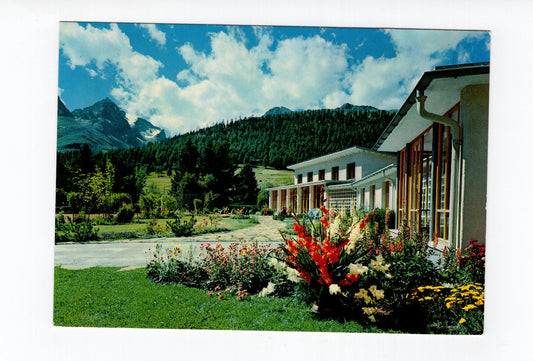 Ansichtskarte St. Moritz-Bad / Bäderanlage / Schweiz