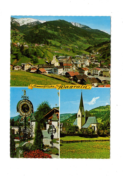 Ansichtskarte Wagrain / Salzburger Land / Österreich