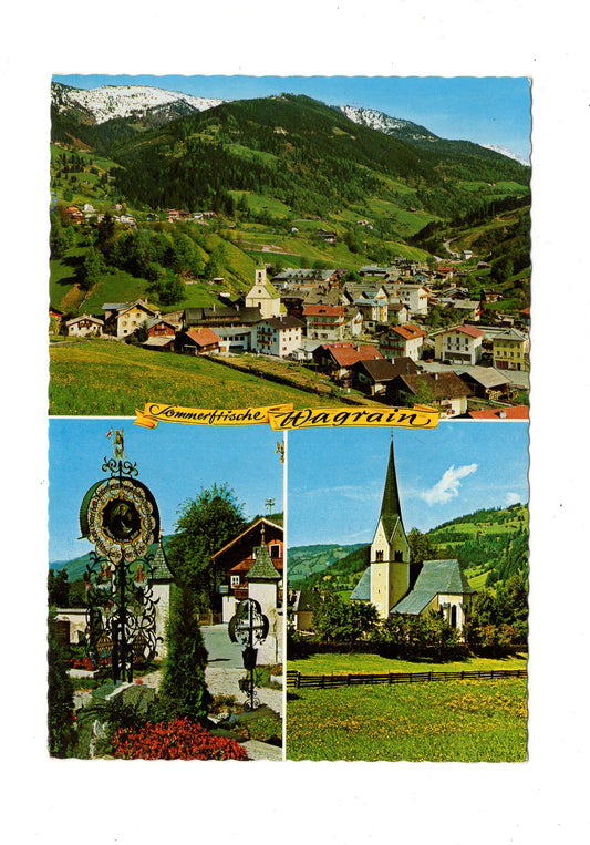 Ansichtskarte Wagrain / Salzburger Land / Österreich