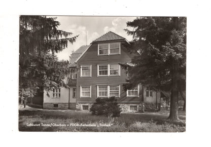 Ansichtskarte Tanne / Oberharz / FDGB-Ferienheim Tanneck / J1-63
