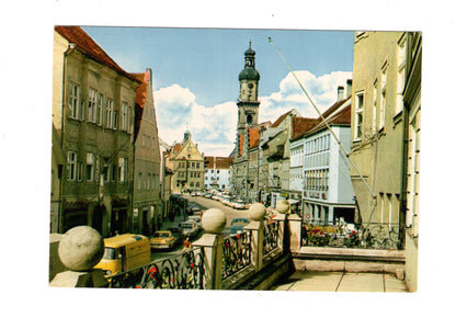 Ansichtskarte Freising an der Isar / Untere Hauptstraße