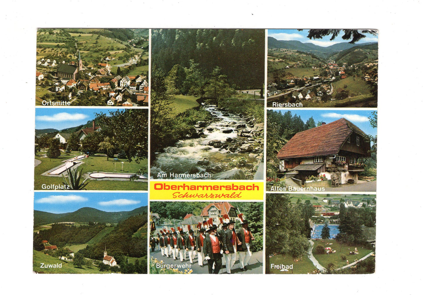 Ansichtskarte Oberharmersbach / Schwarzwald / H1-52