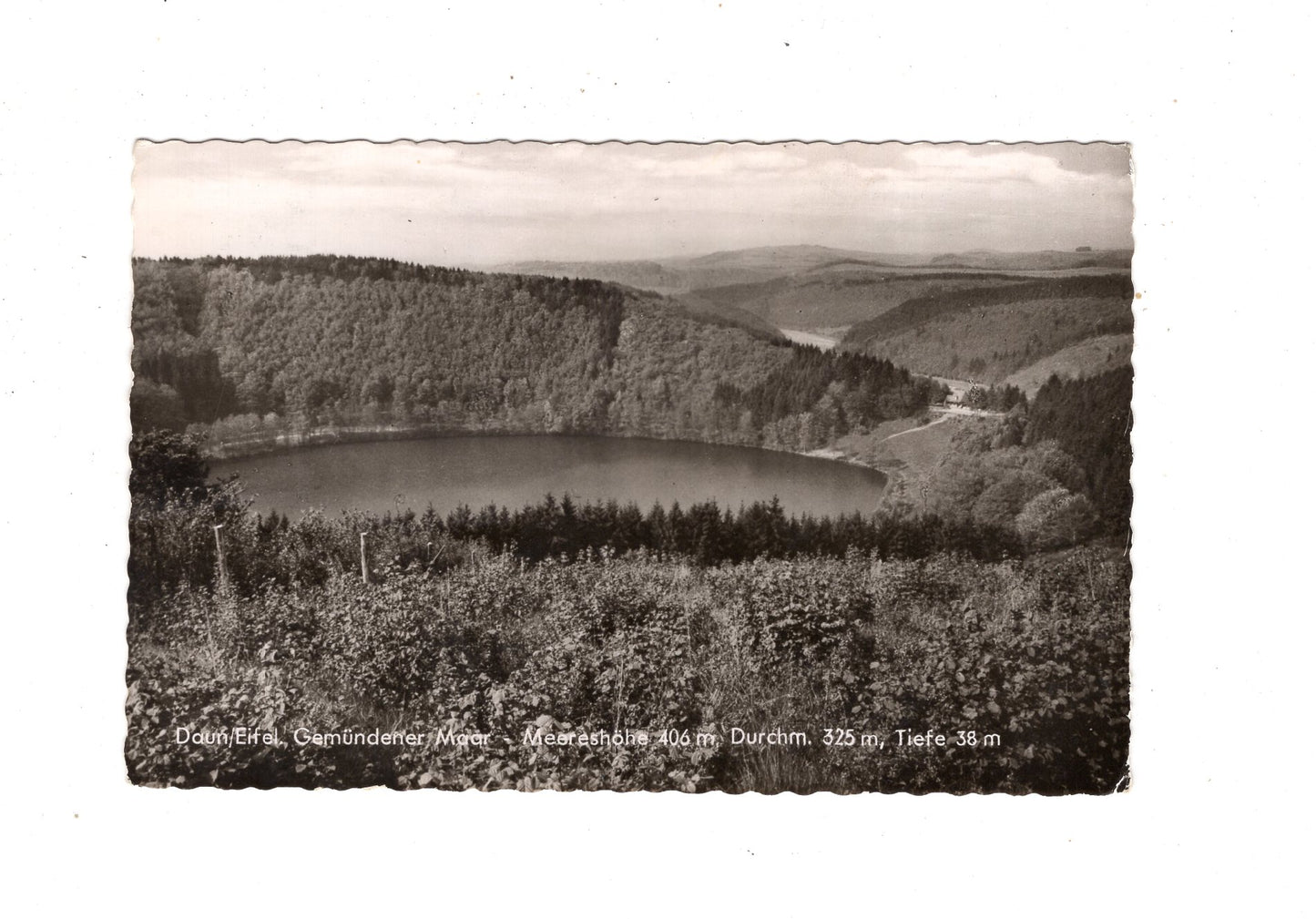 Ansichtskarte Gemündener Maar bei Daun in der Eifel / M1-61
