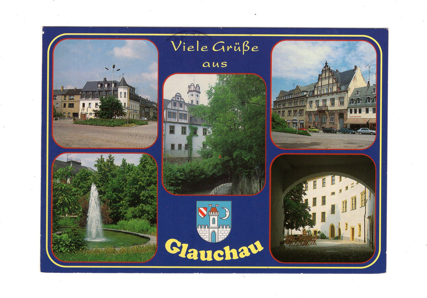Ansichtskarte Glauchau / Sachsen
