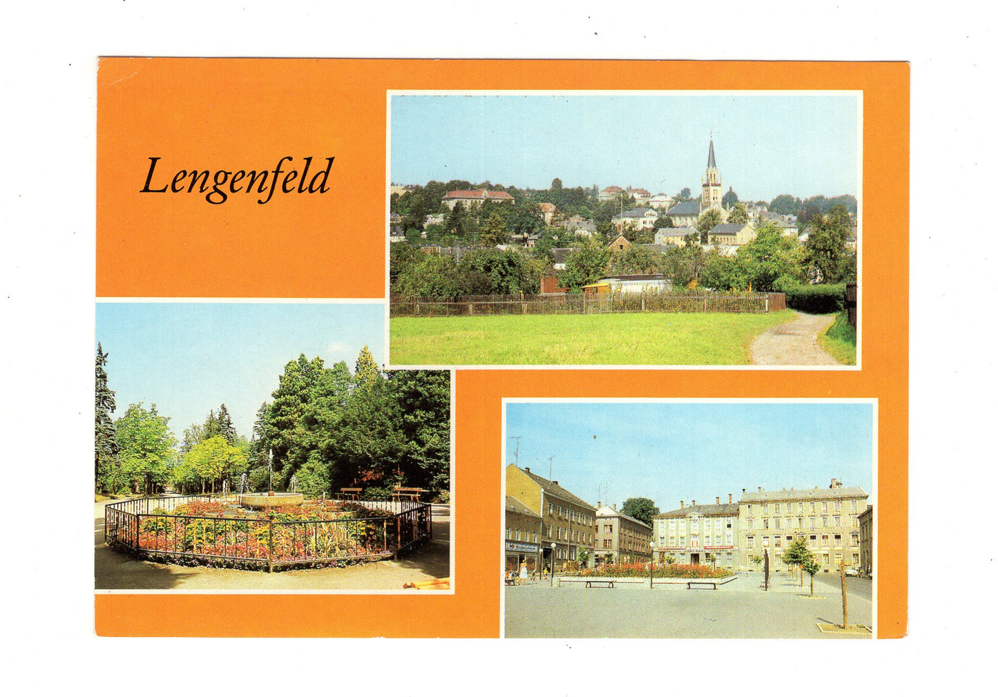 Ansichtskarte Lengenfeld / Kreis Reichenbach
