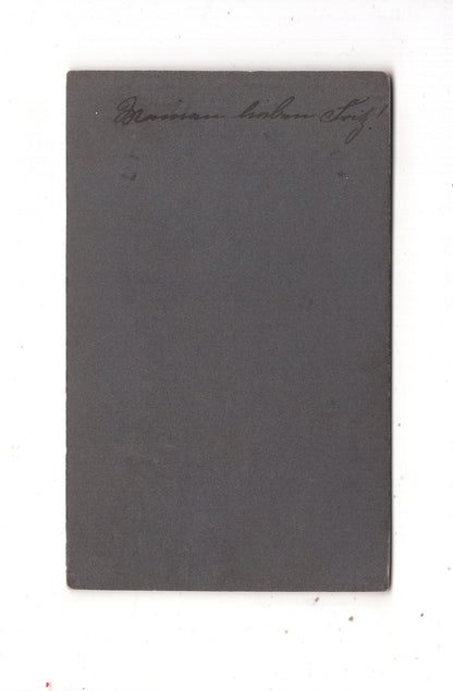 Fotografie Feine Dame mit Widmung - Bremen 1900er