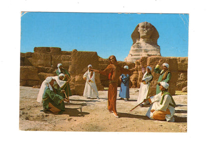 Ansichtskarte Gizeh / Reda Gruppe bei den Pyramiden / Ägypten