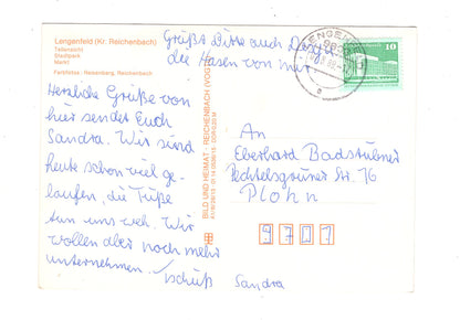Ansichtskarte Lengenfeld / Kreis Reichenbach