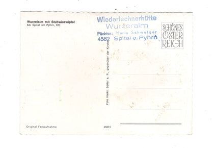 Ansichtskarte Wurzelalm bei Spital am Pyhrn / Oberösterreich / Österreich