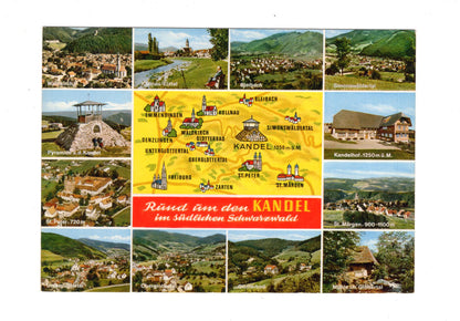 Ansichtskarte Rund um den Kandel im südlichen Schwarzwald / H1-52
