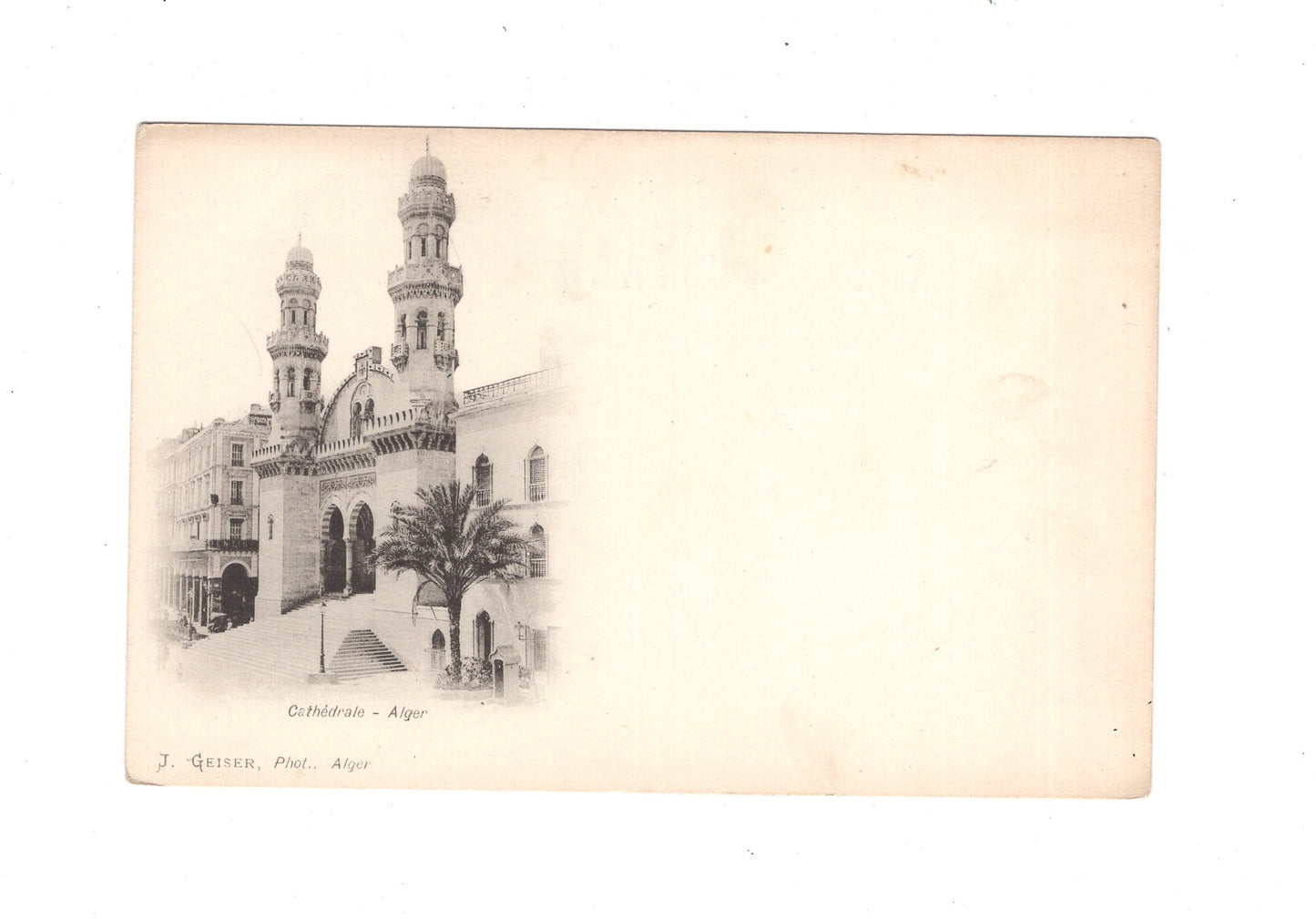 Ansichtskarte Alger Algier / Kathedrale / Algerien