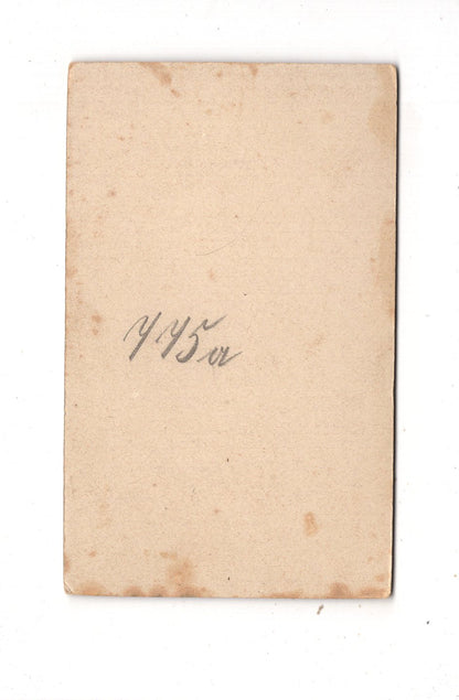 Fotografie Feiner Junge - Elberfeld 1890er / CDV N1-06