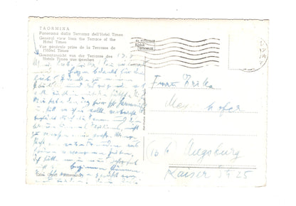 Ansichtskarte Taormina / Italien