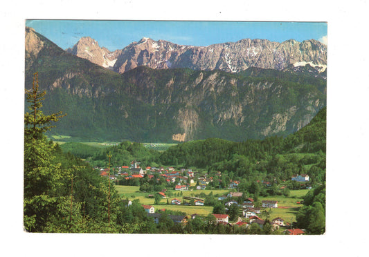 Ansichtskarte Oberaudorf / Oberbayern / mit Kaisergebirge / H1-69