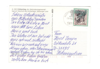 Ansichtskarte Hüttschlag / Salzburger Land / Österreich