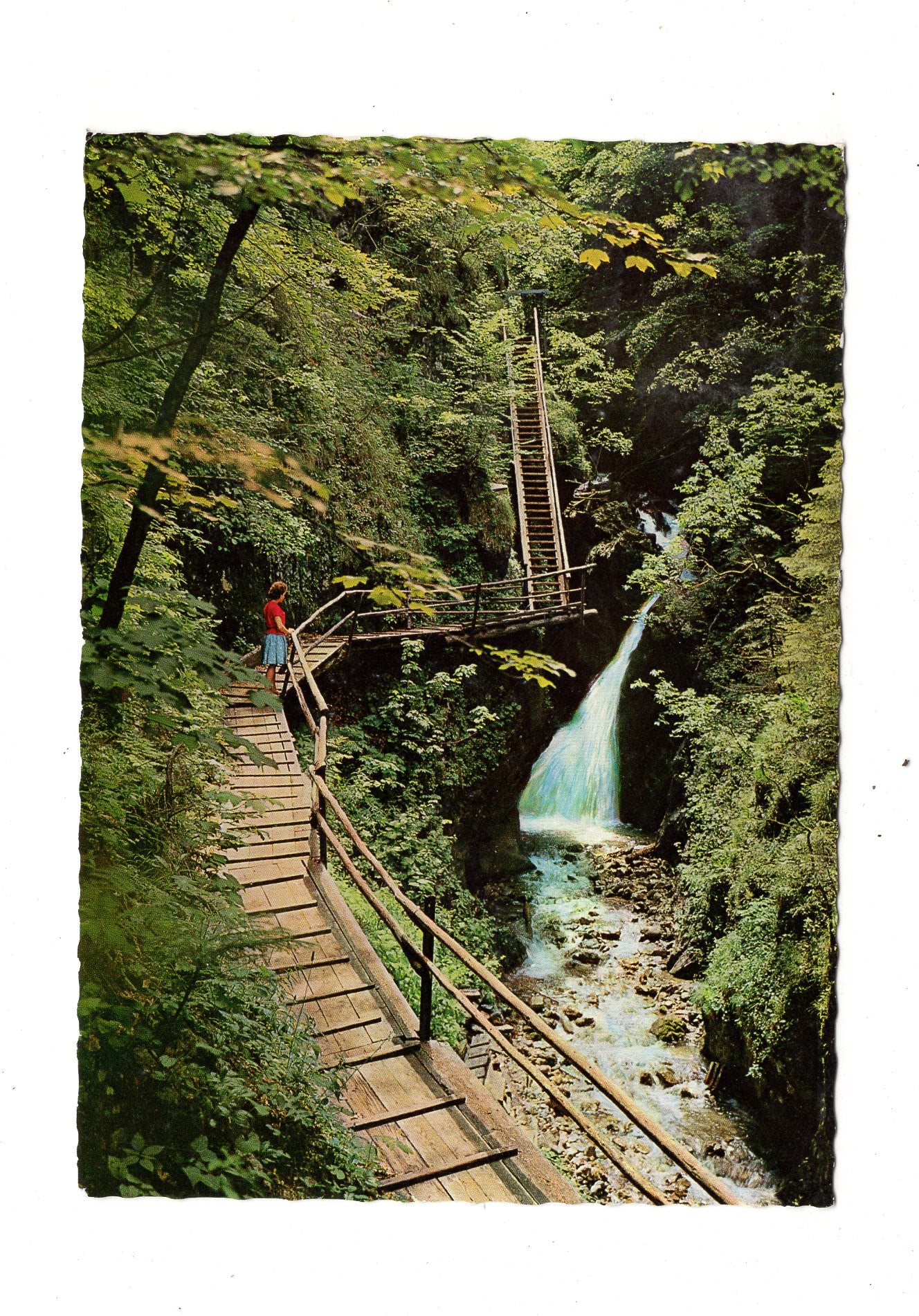 Ansichtskarte Dr.-Vogelgesang-Klamm / Spital am Pyhrn / Oberösterreich / Österreich