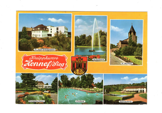 Ansichtskarte Hennef / Sieg