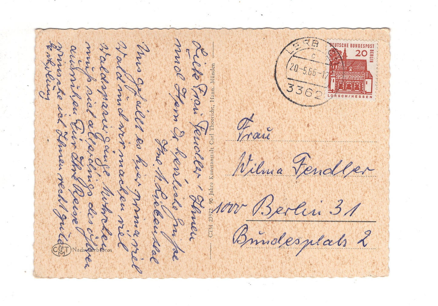 Ansichtskarte Lerbach im Harz / J1-63